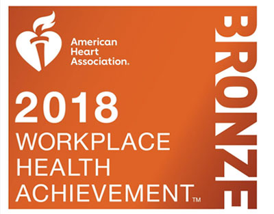 American Heart Association Bronze Achievement Award 2018