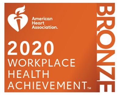 American Heart Association Bronze Achievement Award 2020