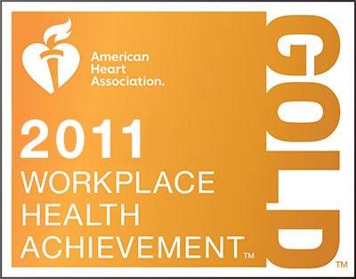 American Heart Association Gold Achievement Award 2011