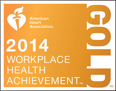 American Heart Association Gold Achievement Award 2014