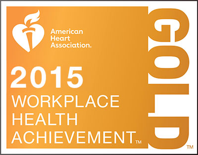 American Heart Association Gold Achievement Award 2015