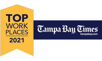 Tampa Bay Times Top Work Places 2021