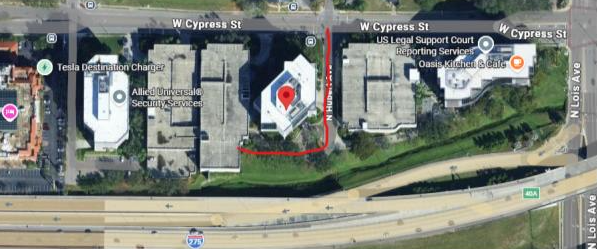 Tampa Office Parking Details